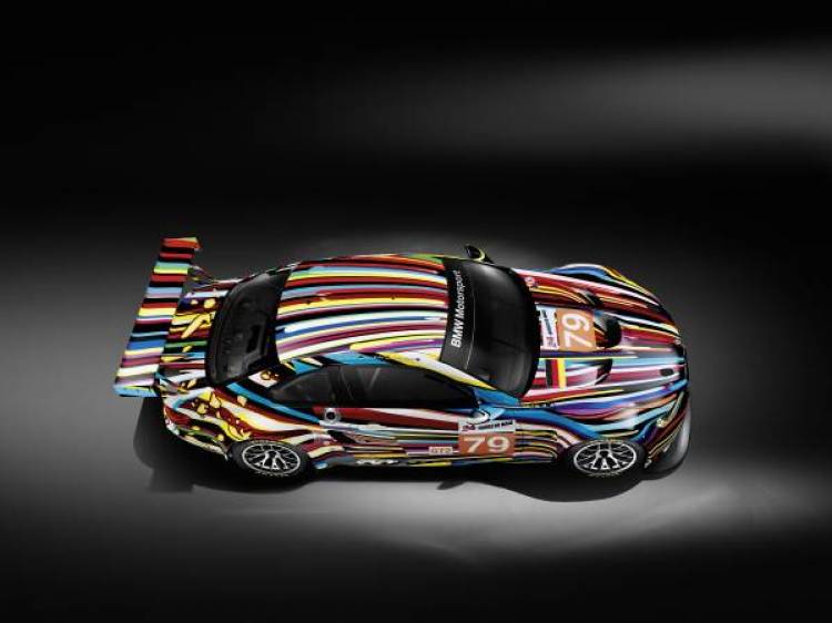 BMW Art Car Premiere im Museum der bildenden Künste Leipzig