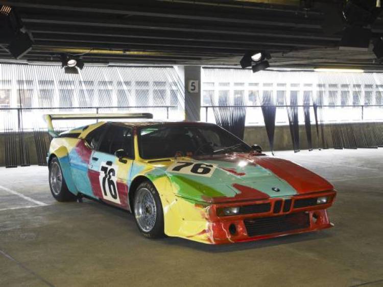 BMW Art Car Premiere im Museum der bildenden Künste Leipzig